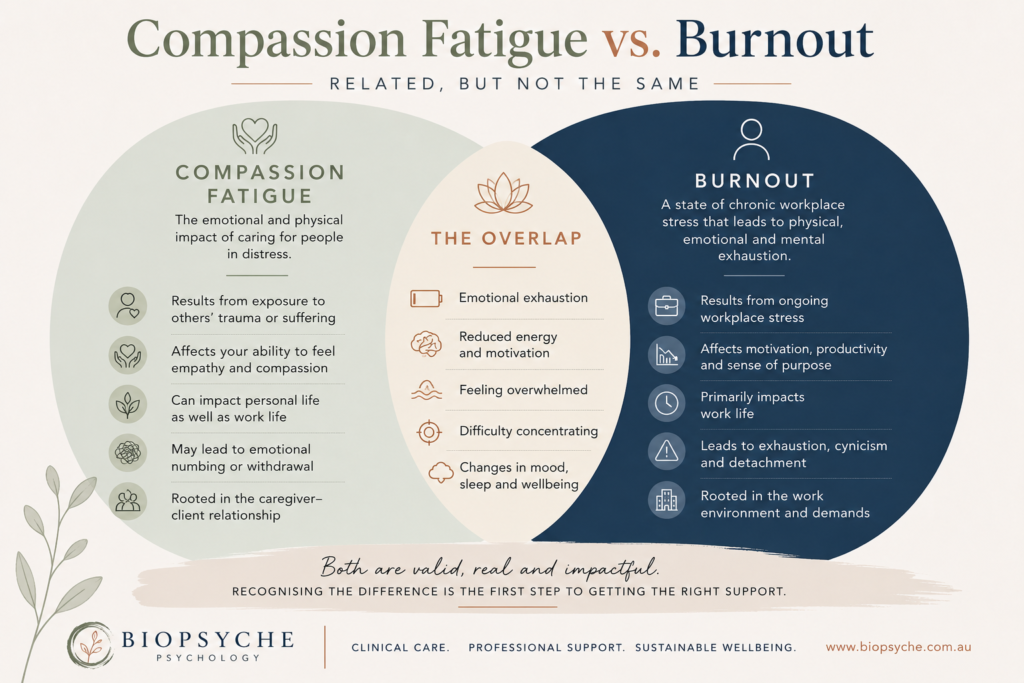 compassion fatigue and burnout